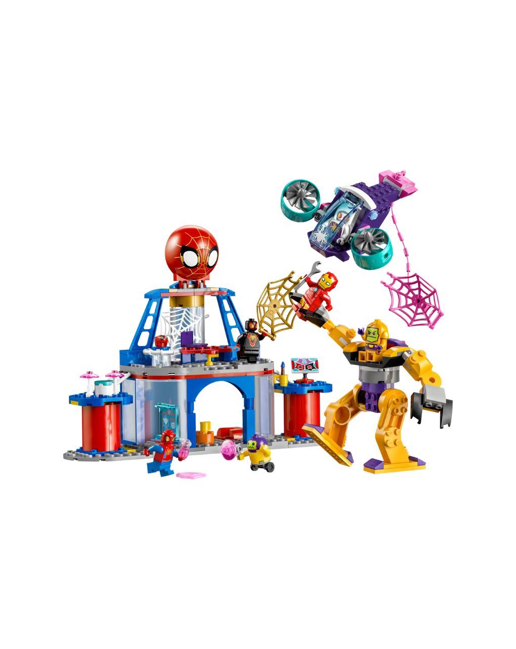 Lego super heroes team spidey web spiner headquarters 10794 - LEGO, LEGO Spidey