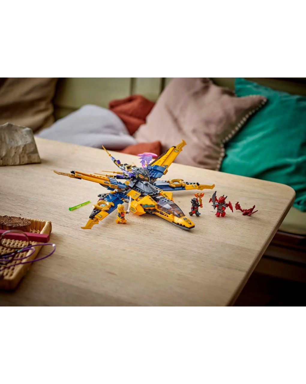 Lego ninjago ras & arin's super storm jet 71833 - Lego, Lego Ninjago