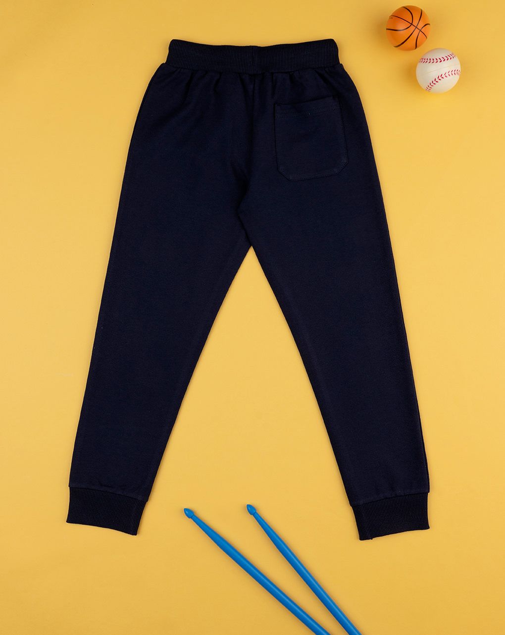 παιδικό παντελόνι φόρμας μπλε brooklyn για αγόρι - Prénatal