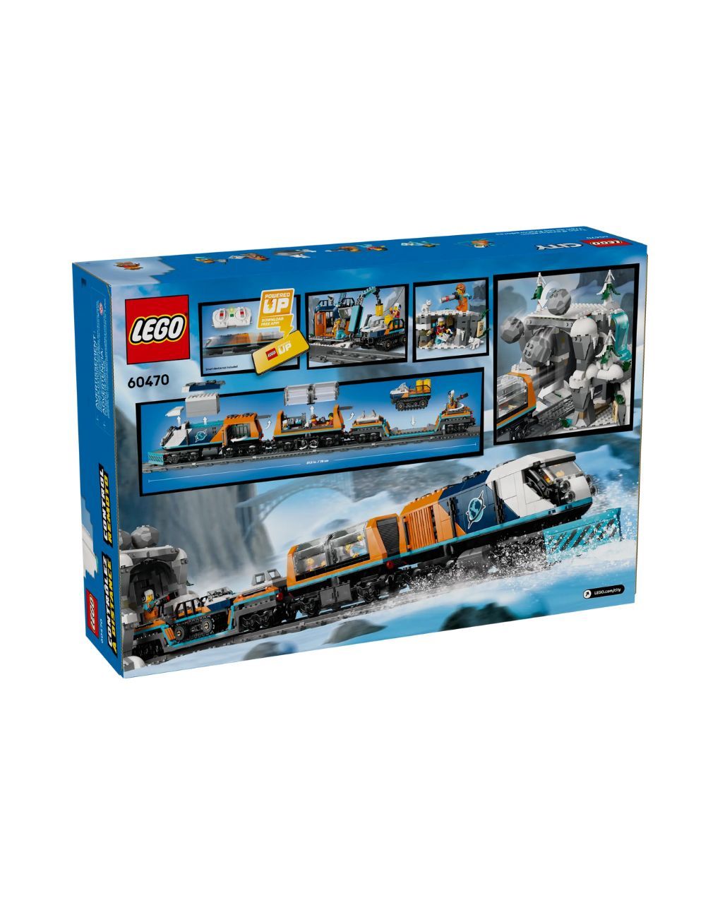 Lego city explorers' arctic polar express train 60470 - Lego