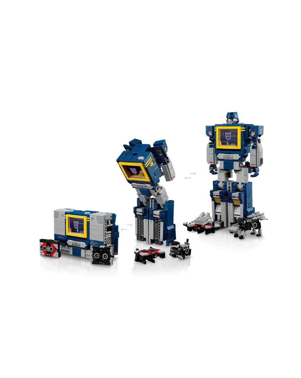 Lego icons transformers soundwave 10358 - Lego