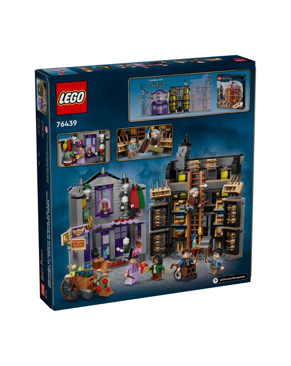 Lego harry potter ollivanders & madam malkin's robes 76439 - Lego
