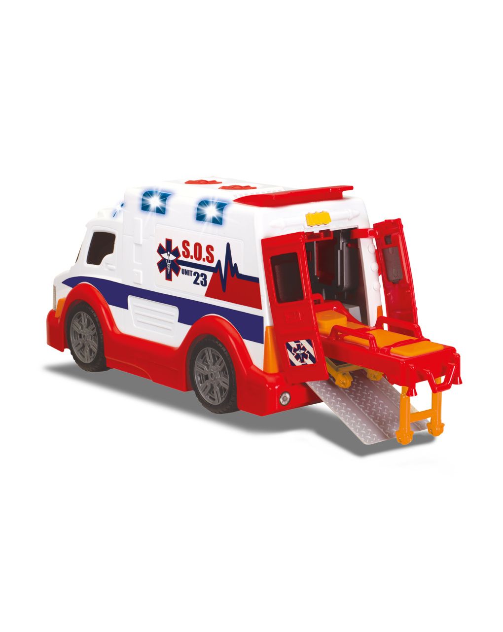 Motor & co 1:24 ασθενοφόρο με φώτα και ήχους - Motor&Co