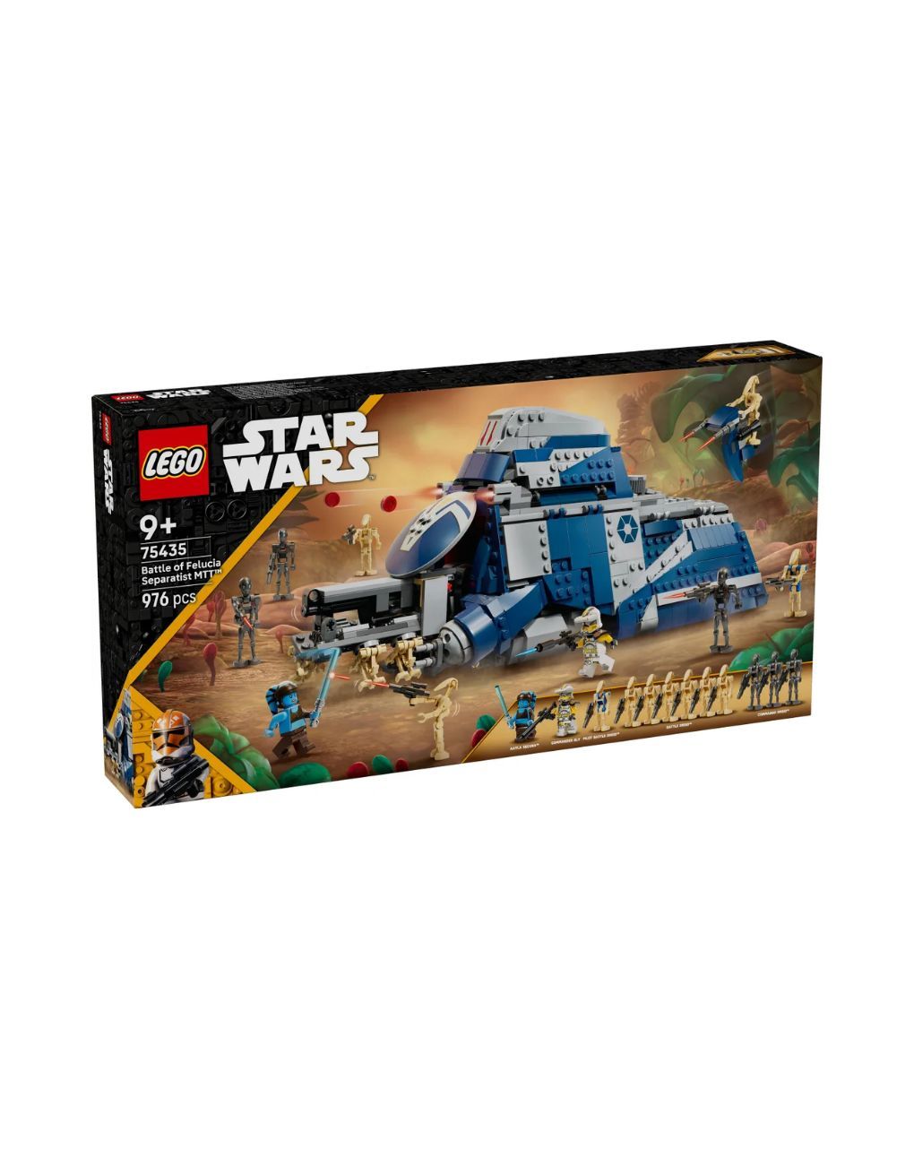 Lego star wars battle of felucia separatist mtt 75435