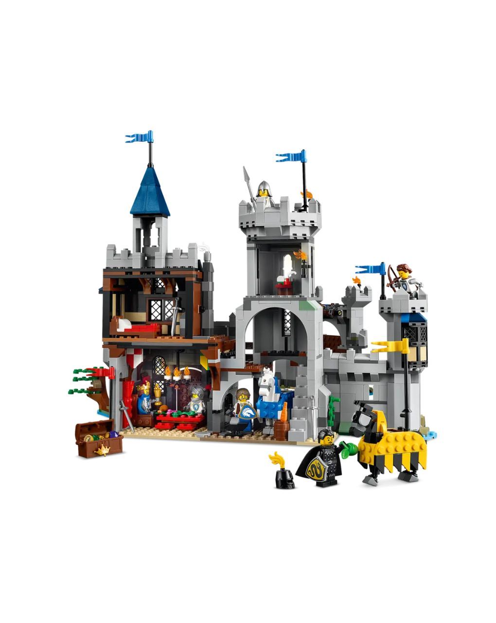 Lego creator 3in1 medieval horse knight castle 31168 - Lego, Lego Creator