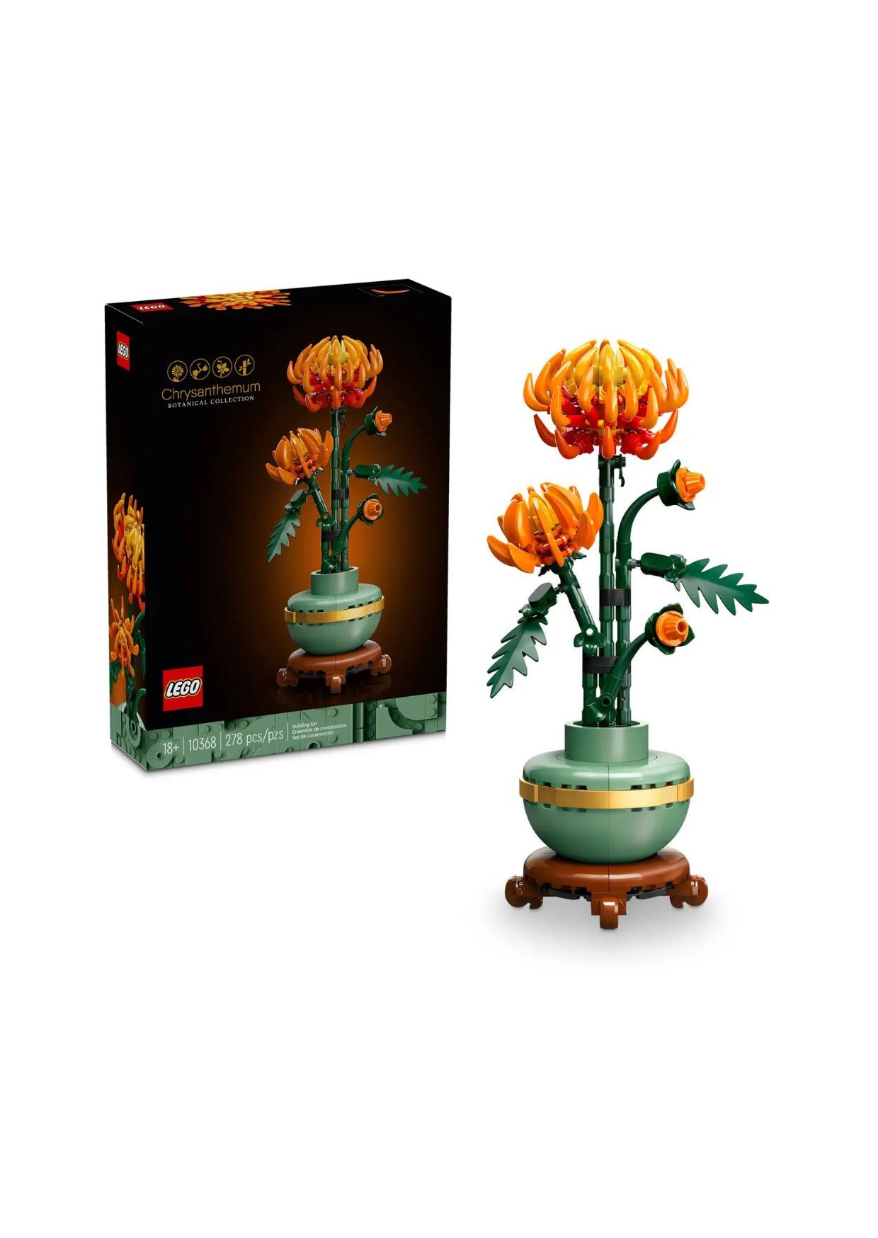 Lego icons botanical chrysanthemum 10368 - Lego, LEGO ICONS BOTANICAL