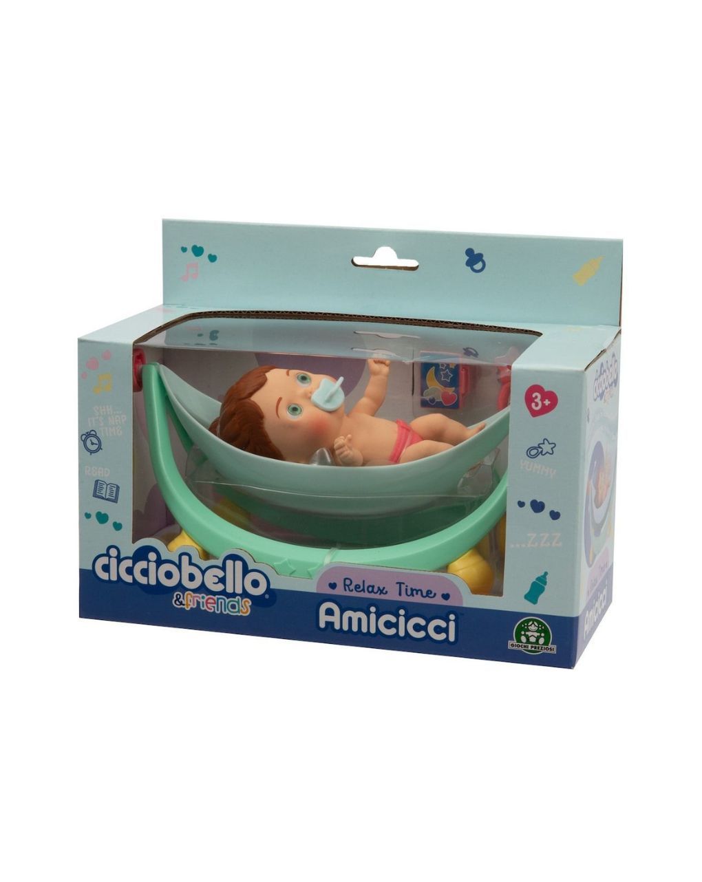 Cicciobello amicicci φιλαράκια κούνια μπέλα cc033000