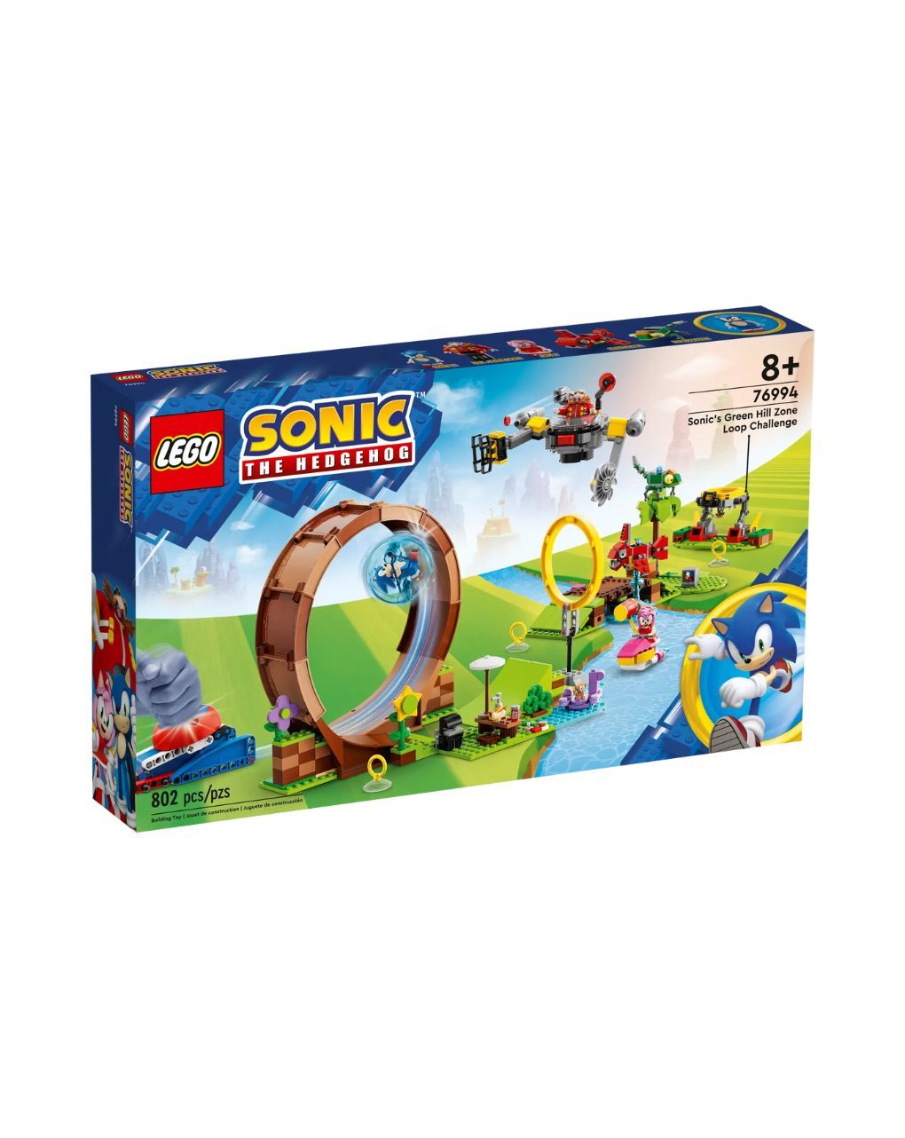 Lego sonic the hedgehog sonic's green hill zone loop challenge 76994 - LEGO, LEGO Sonic The Hedgehog