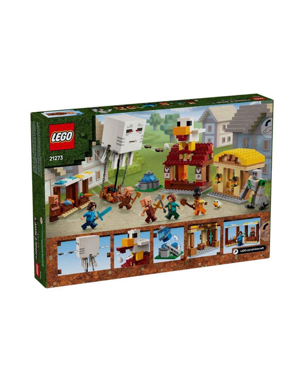 Lego minecraft the ghast balloon village attack 21273 - Lego