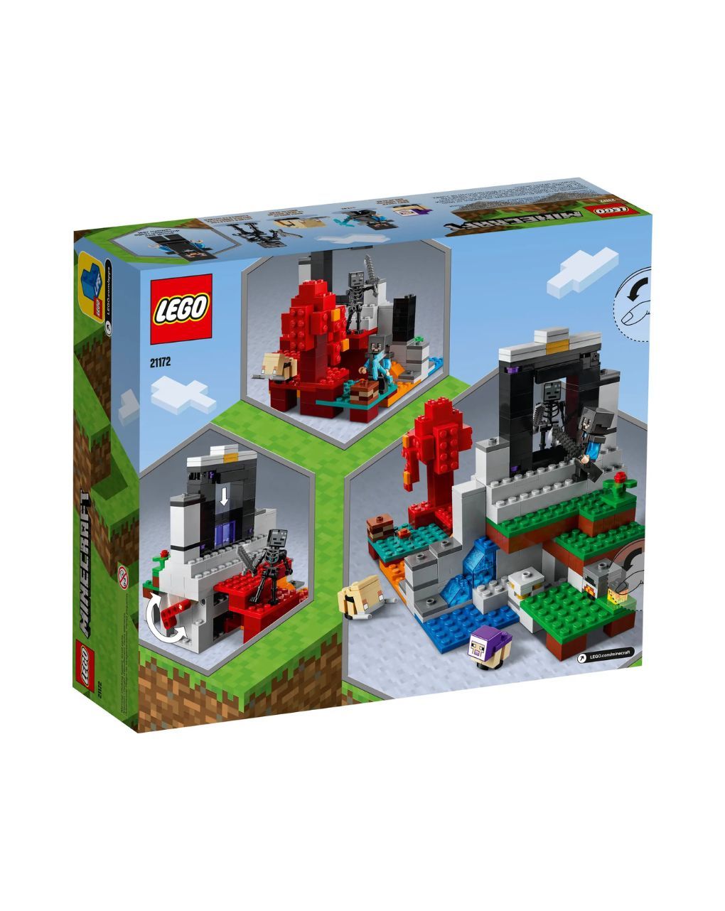 Lego minecraft the ruined portal 21172 - LEGO