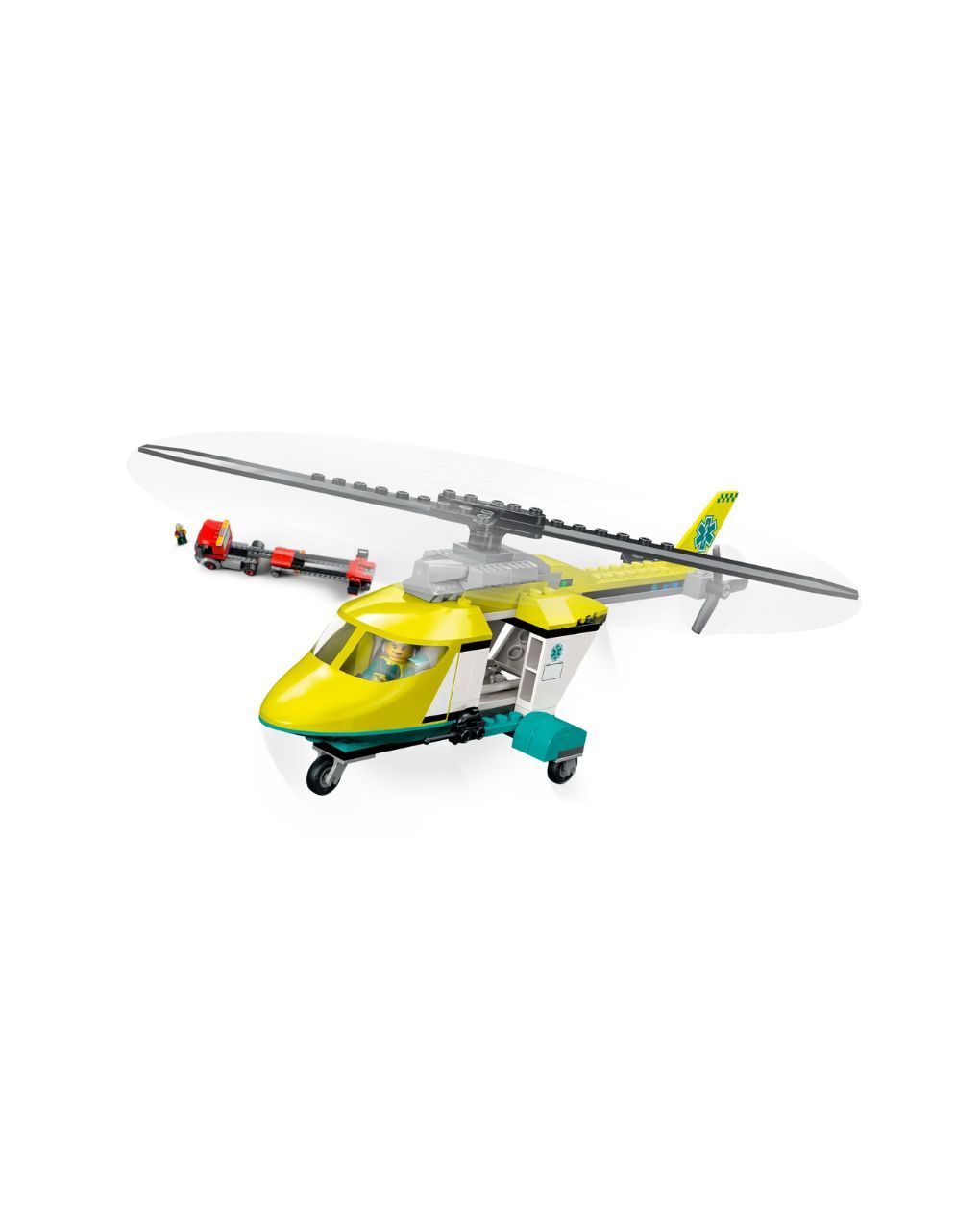 Lego city rescue helicopter transport 60343 - LEGO