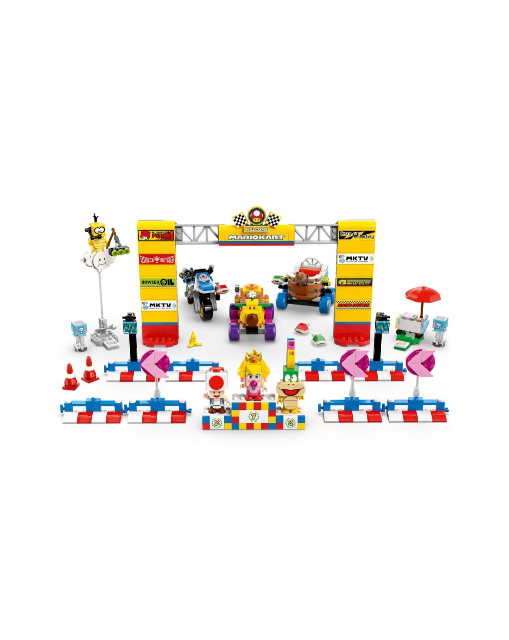 Lego super mario kart™ baby peach & grand prix set 72036 - Lego