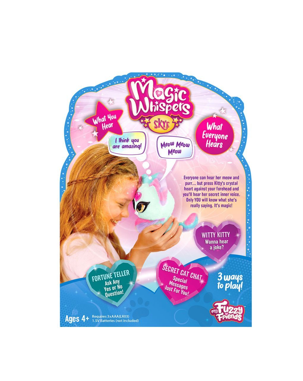 My fuzzy friends magic whisper kitty myg00502 (3 σχέδια) - Giochi Preziosi