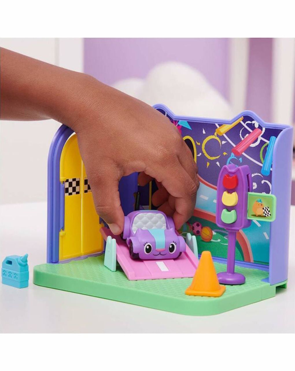 Spin master gabbys dollhouse gabby's dollhouse carlita purr-ific play room deluxe room set - Spin Master