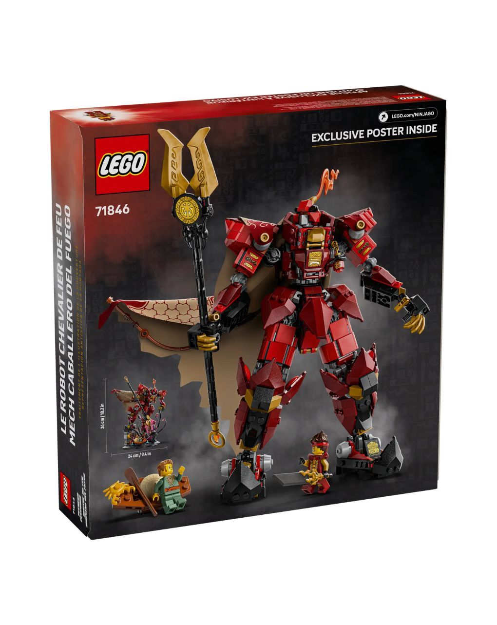 Lego ninjago the fire knight mech 71846 - Lego, Lego Ninjago