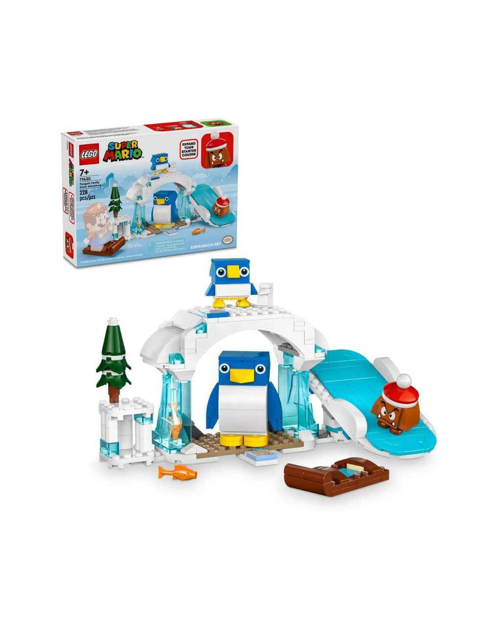 Lego super mario penguin family snow adventure expansion set 71430 - Lego