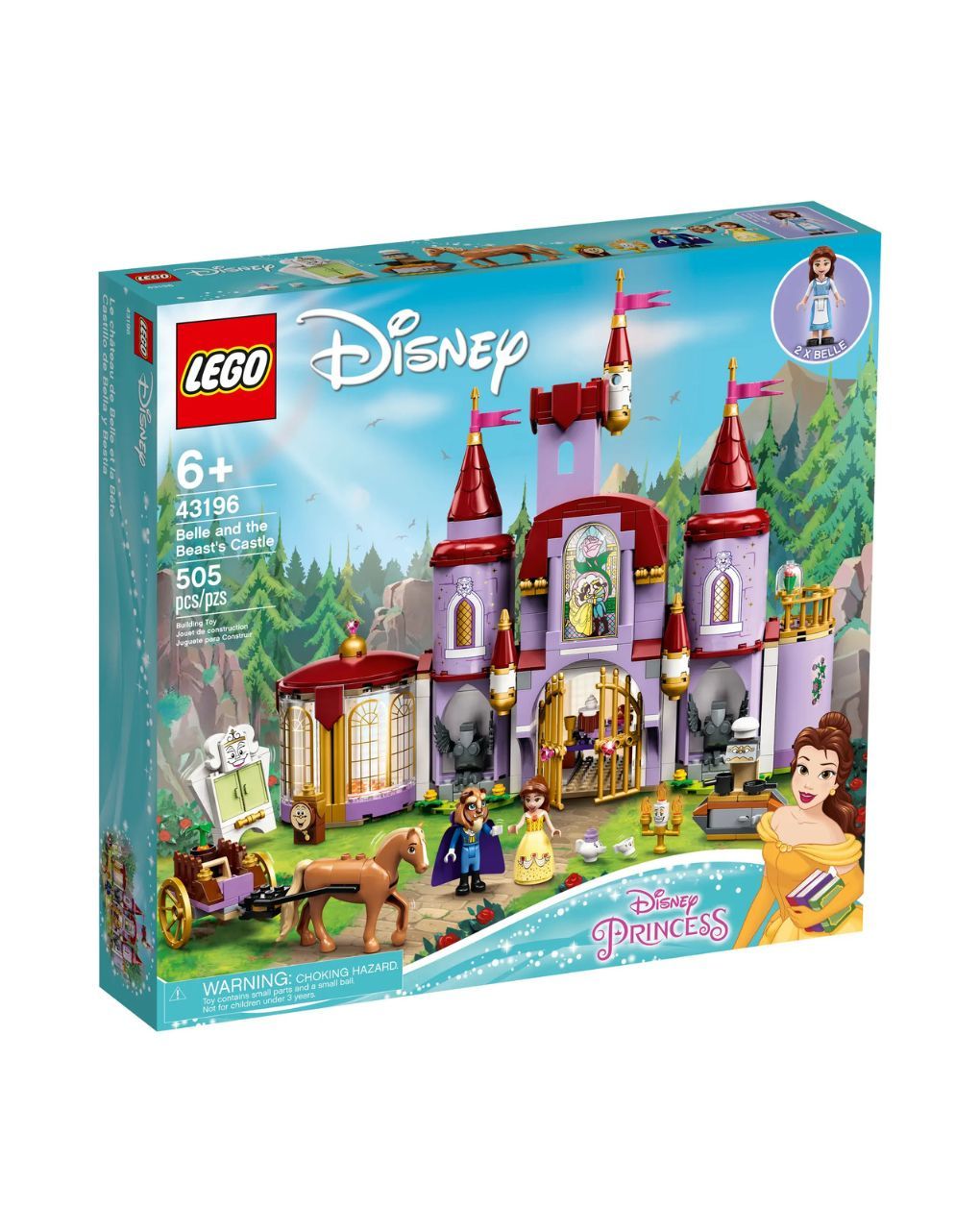 Lego disney princess belle and the beast’s castle 43196 - LEGO