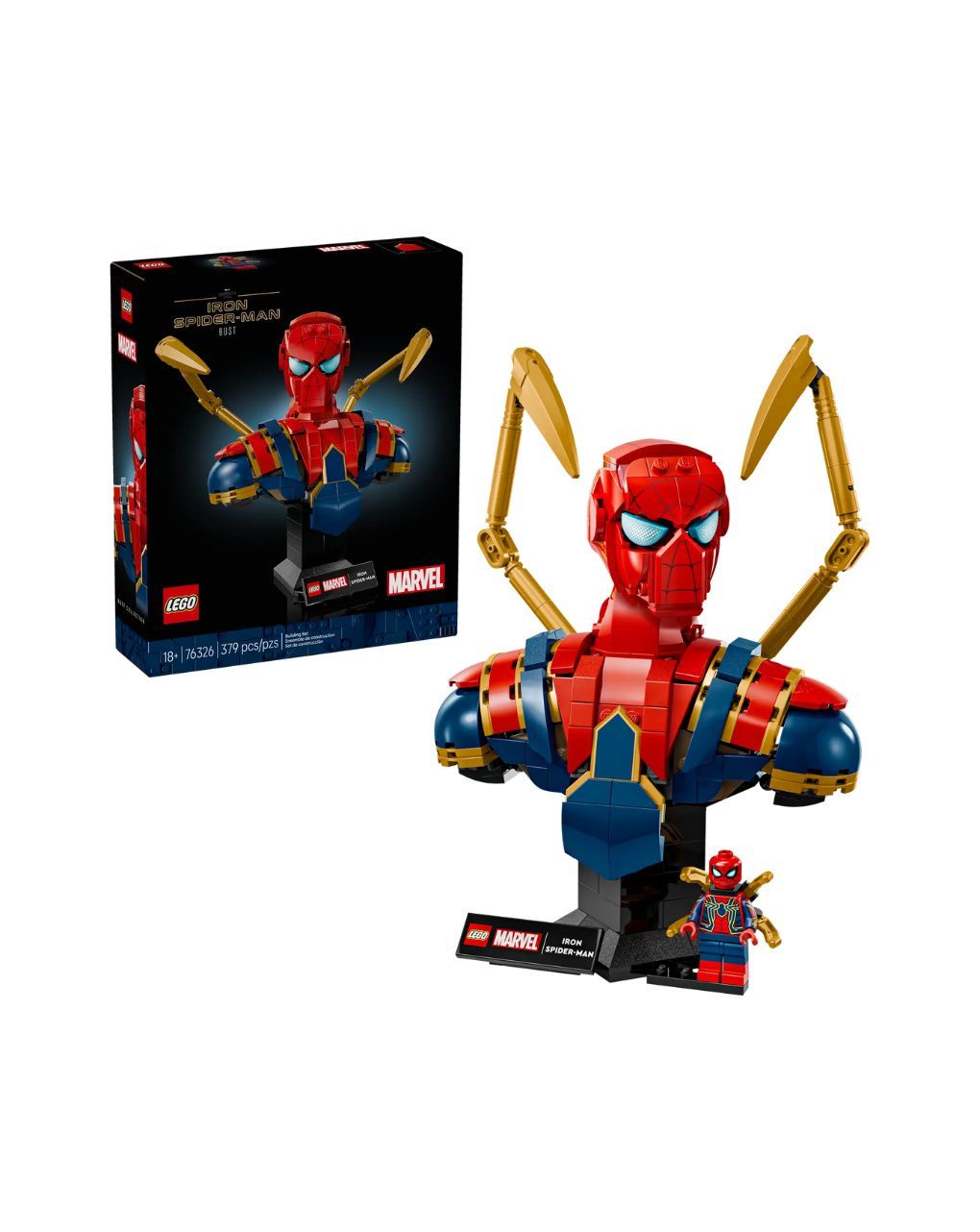 Lego super heroes iron spider-man bust 76326 - Lego