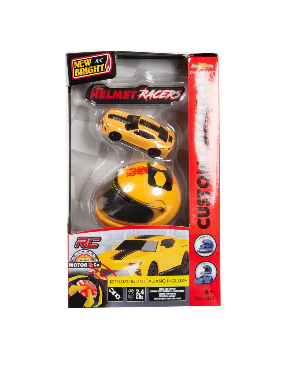 Motor & co κράνος r/c και αυτοκίνητο ford mustang 1:64 (2 σχέδια) - Motor&Co