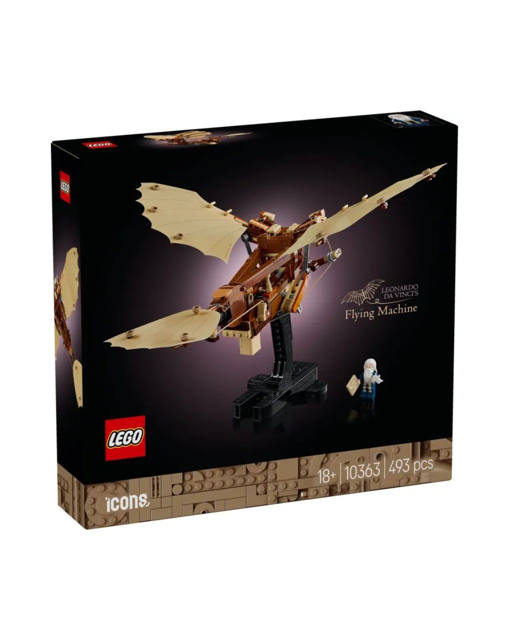 Lego icons leonardo da vinci's flying machine 10363 - LEGO, LEGO Icons