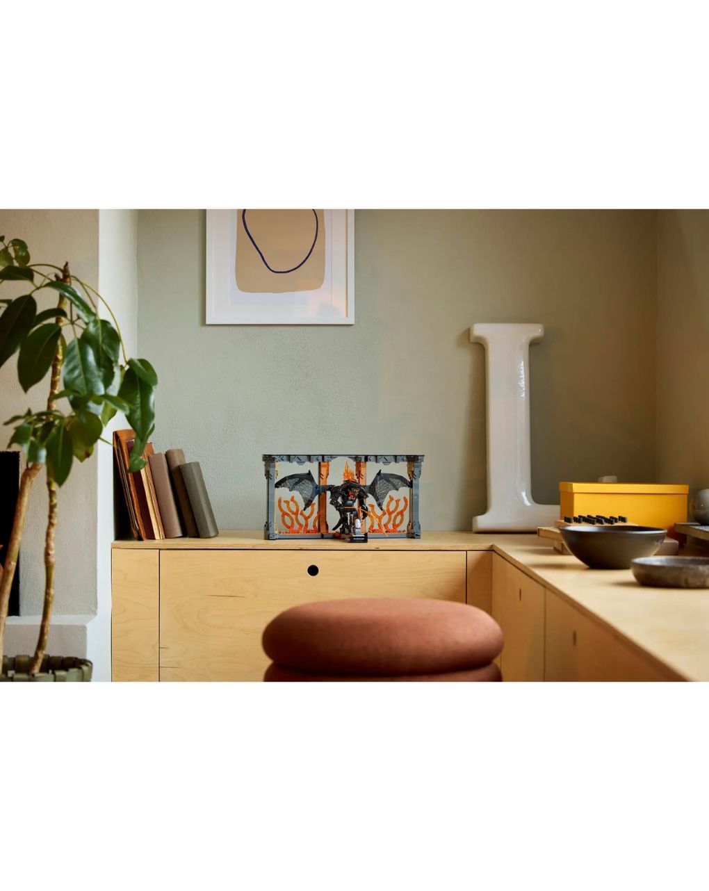 Lego icons the lord of the rings balrog book nook 10367 - Lego