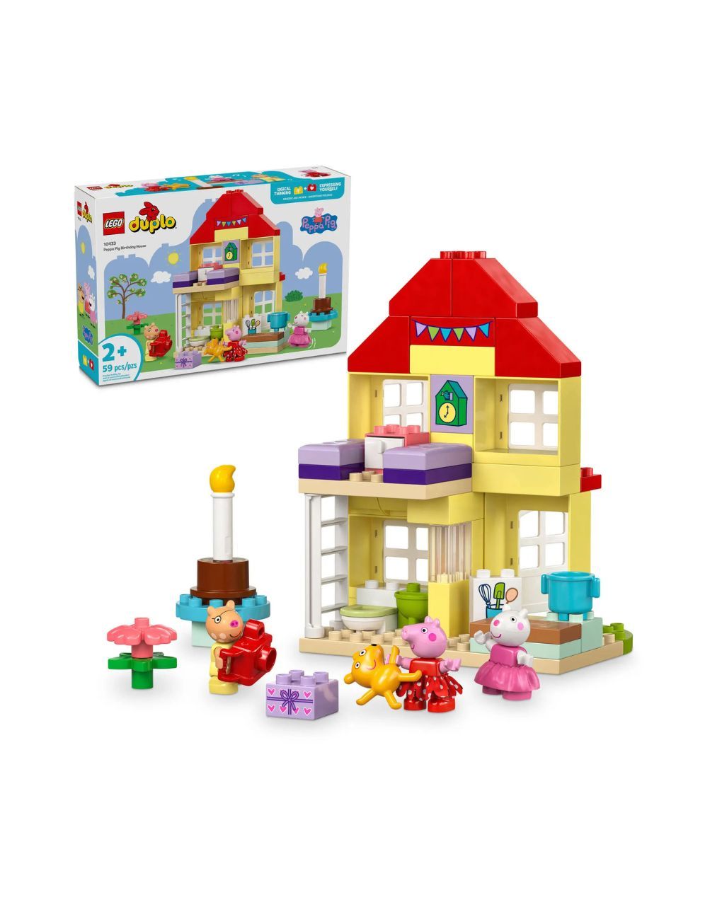 Lego duplo peppa pig birthday house 10433 - LEGO, Peppa Pig