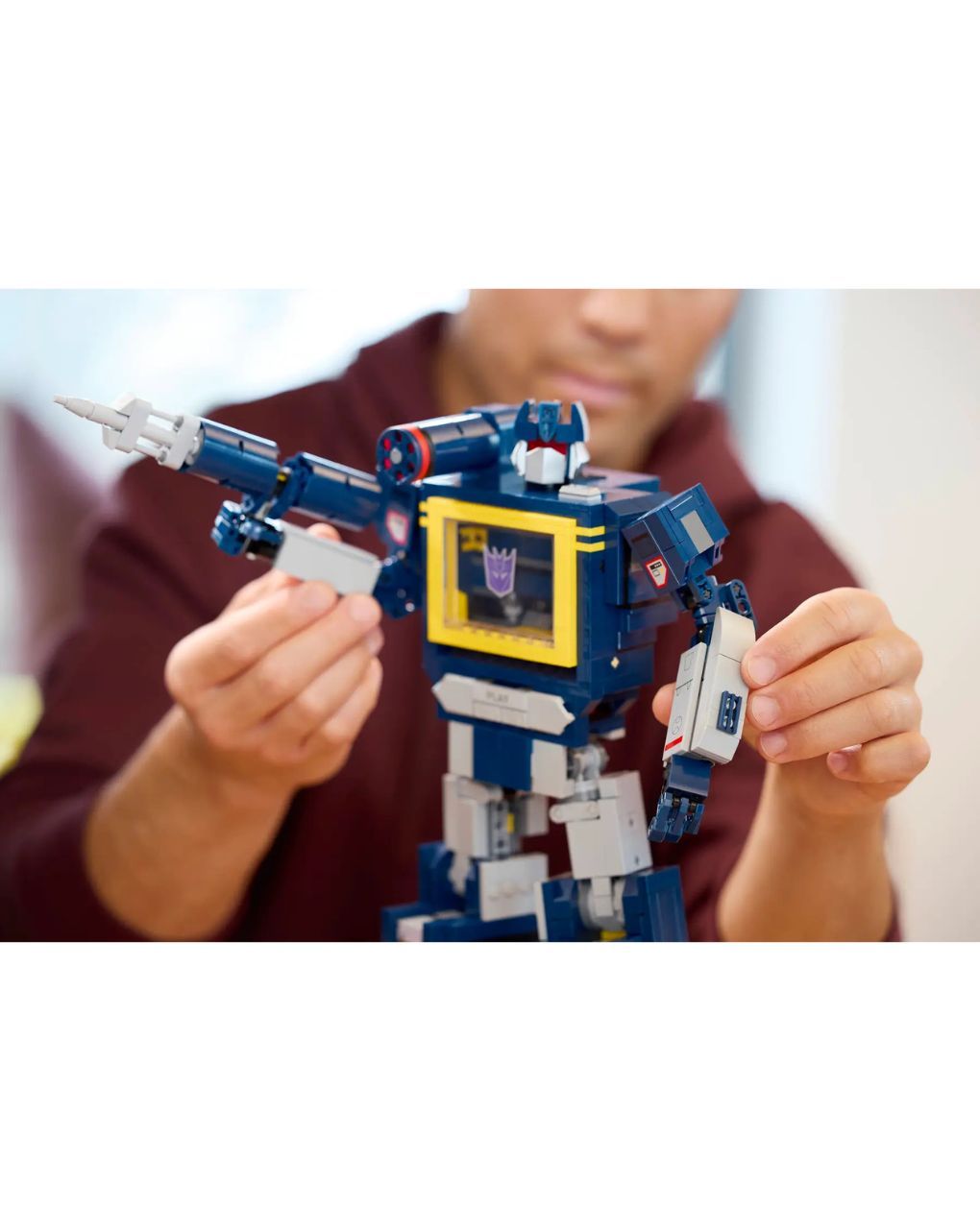 Lego icons transformers soundwave 10358 - Lego