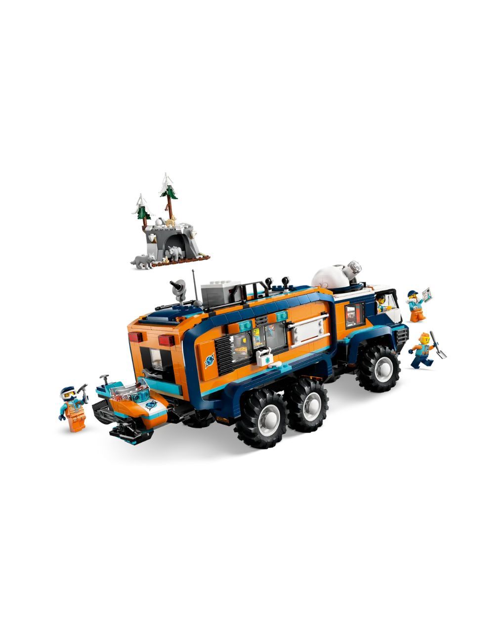 Lego city arctic explorer science lab truck 60471 - Lego