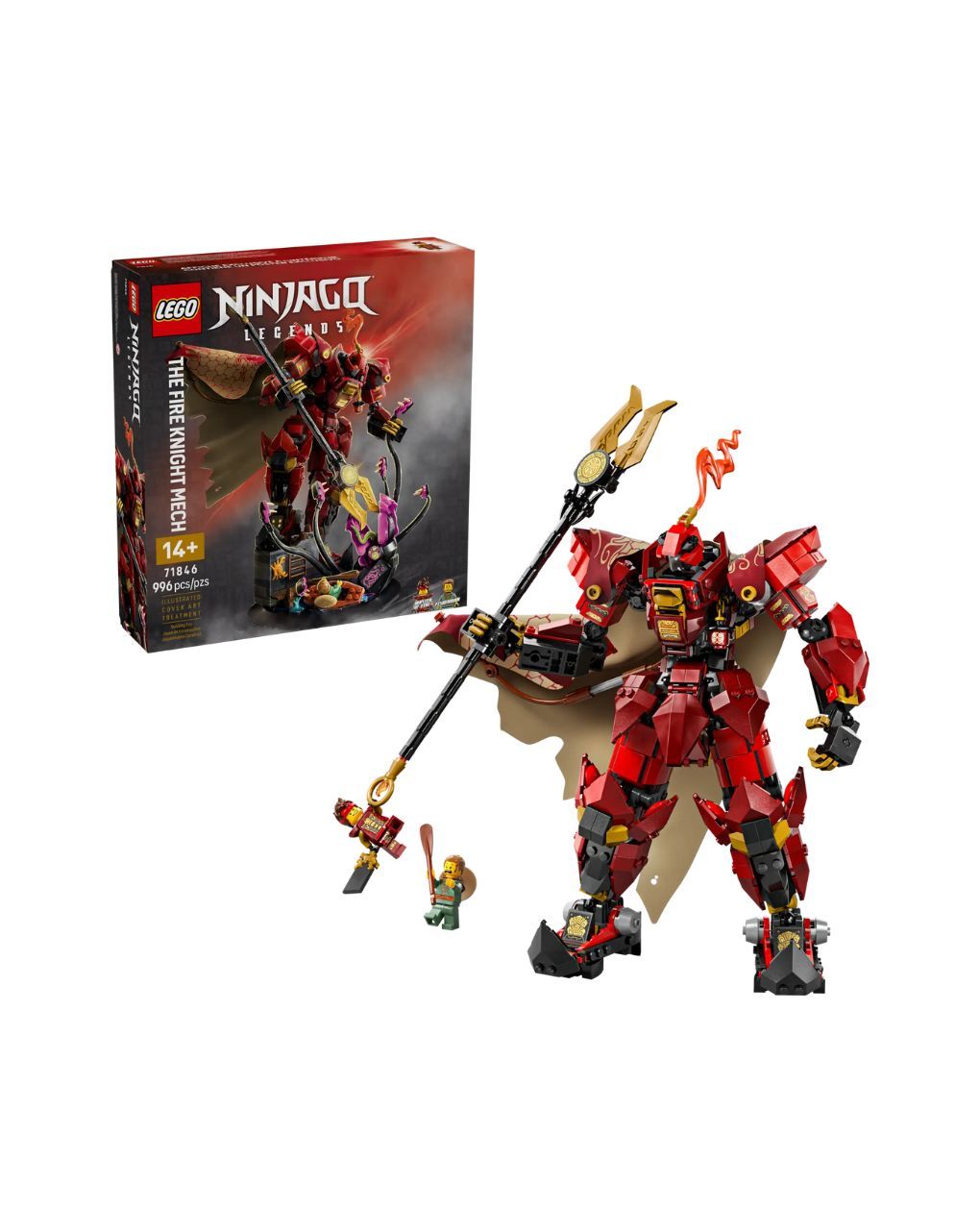 Lego ninjago the fire knight mech 71846 - Lego, Lego Ninjago