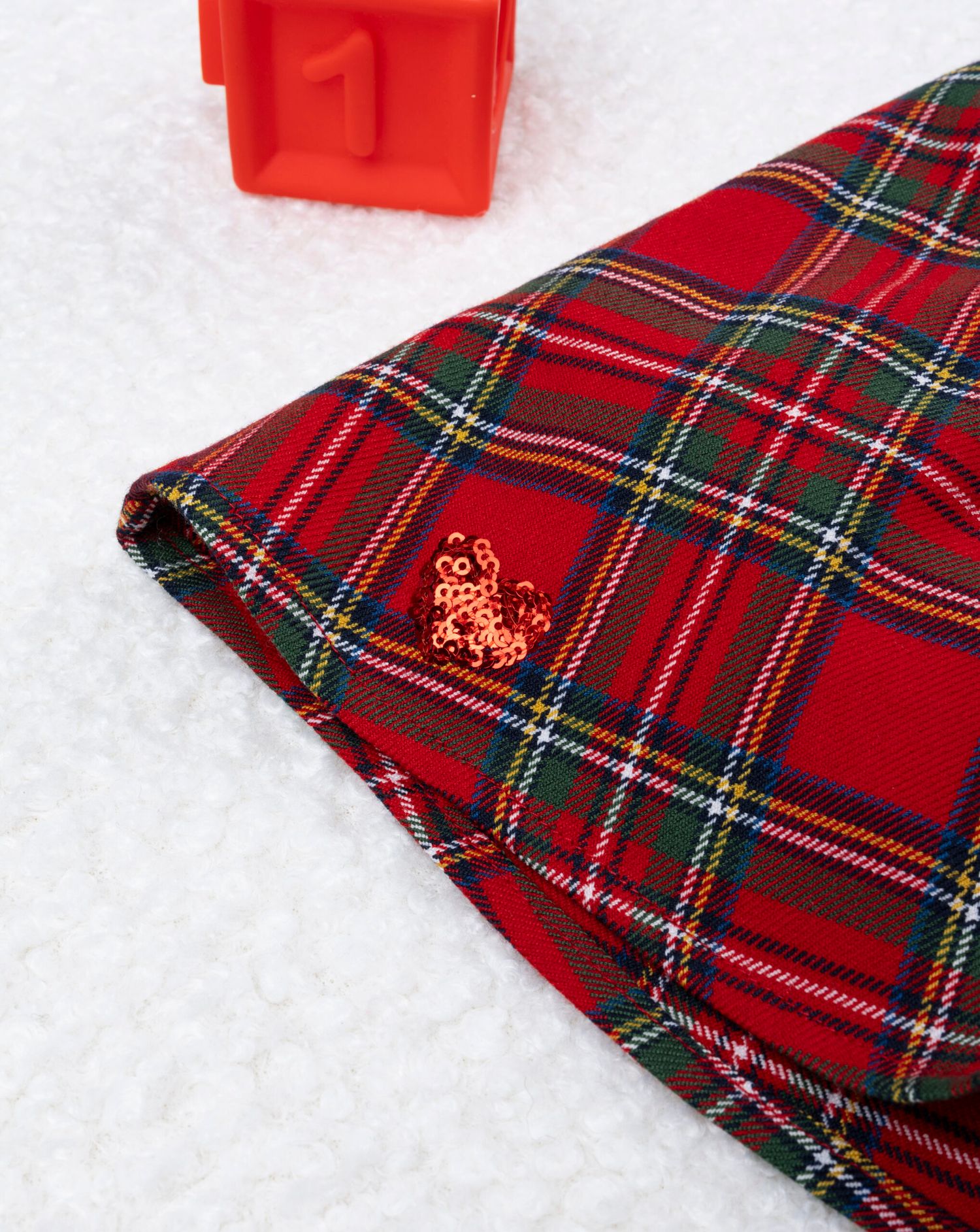 παιδική φούστα καρό με φιογκάκι classic για κορίτσι - Prénatal