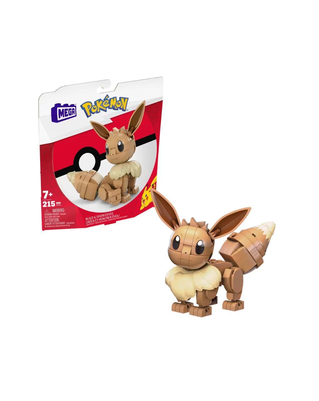 Mega construx pokemon build & show eeevee hdl84