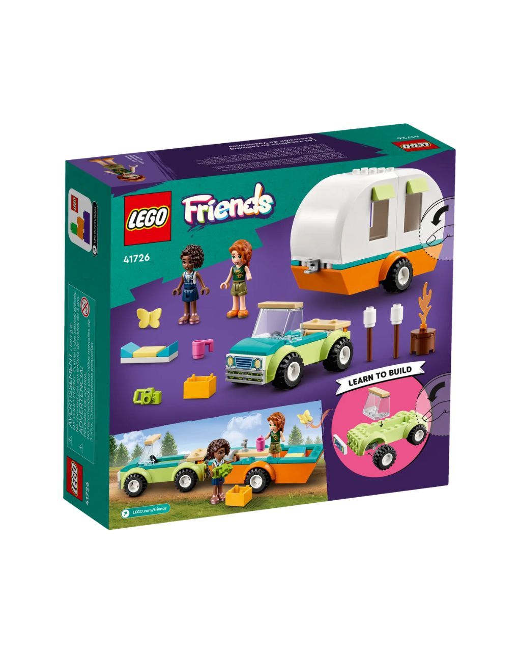 Lego friends holiday camping trip 41726 - Lego, Lego Friends