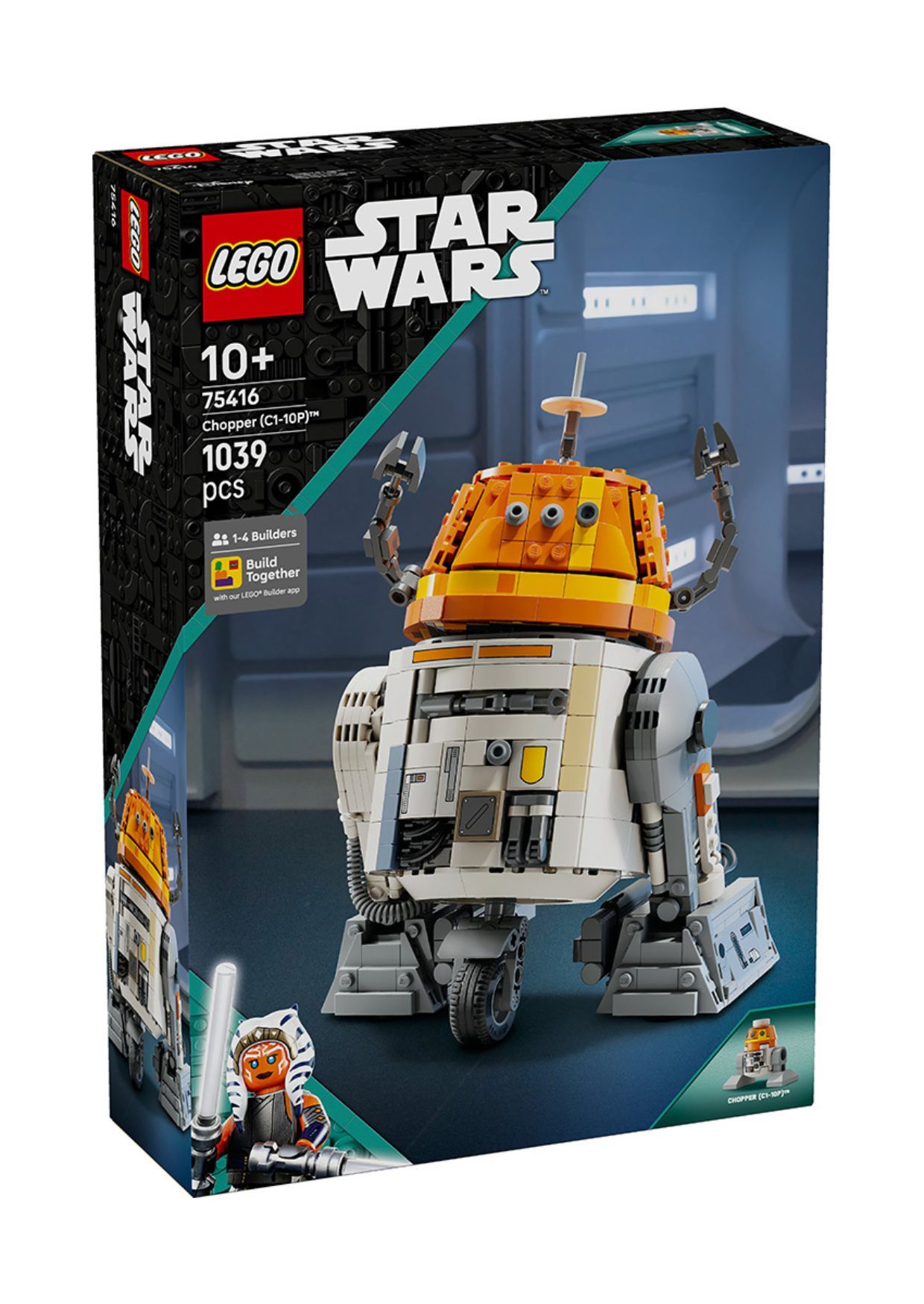 Lego star wars chopper c1-10p astromech droid 75416