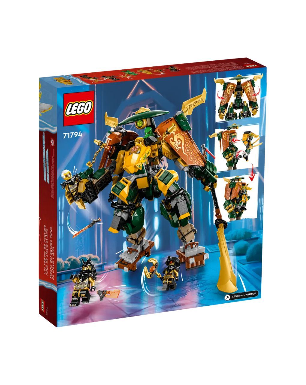 Lego ninjago lloyd & arin’s ninja team mechs 71794 - LEGO, Lego Ninjago
