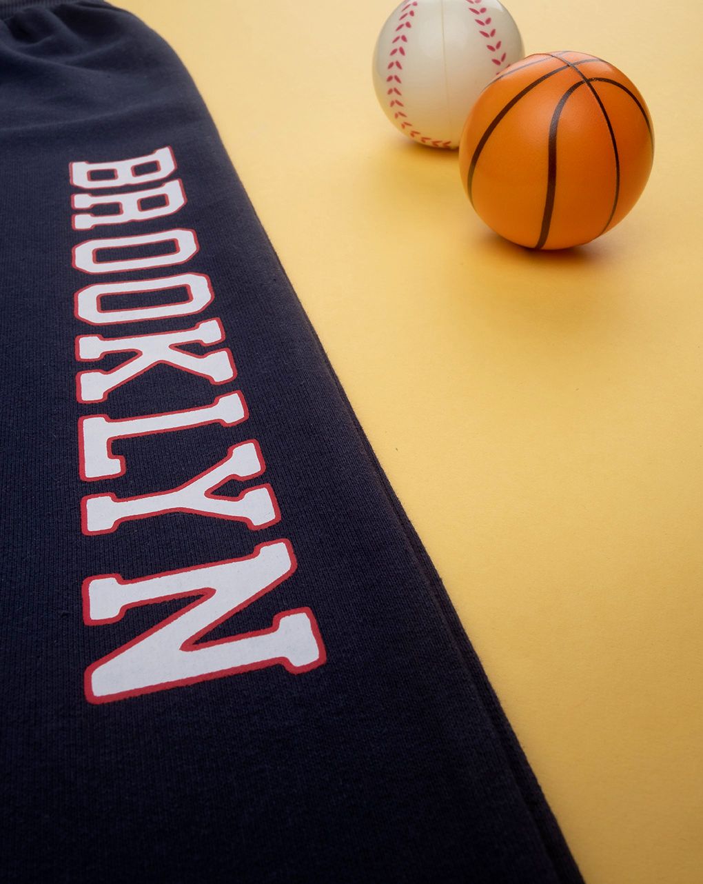 παιδικό παντελόνι φόρμας μπλε brooklyn για αγόρι - Prénatal