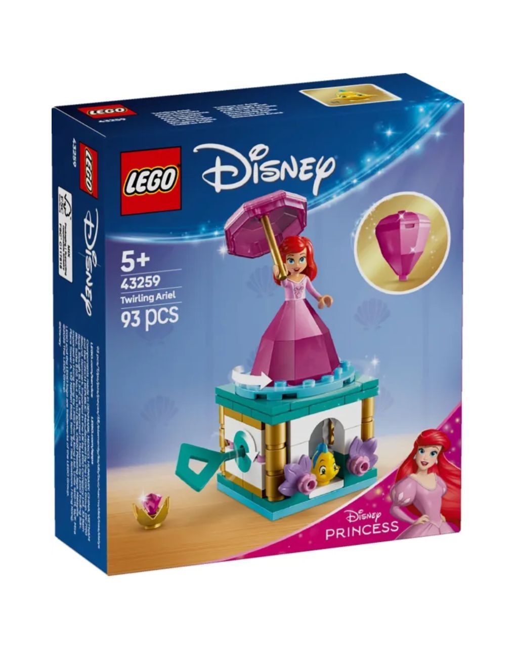 Lego disney princess twirling ariel 43259 - LEGO