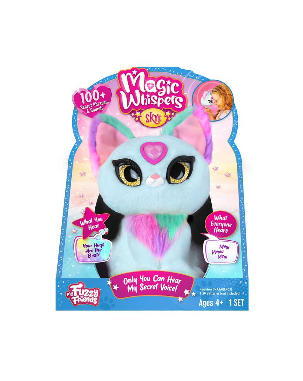 My fuzzy friends magic whisper kitty myg00502 (3 σχέδια) - Giochi Preziosi