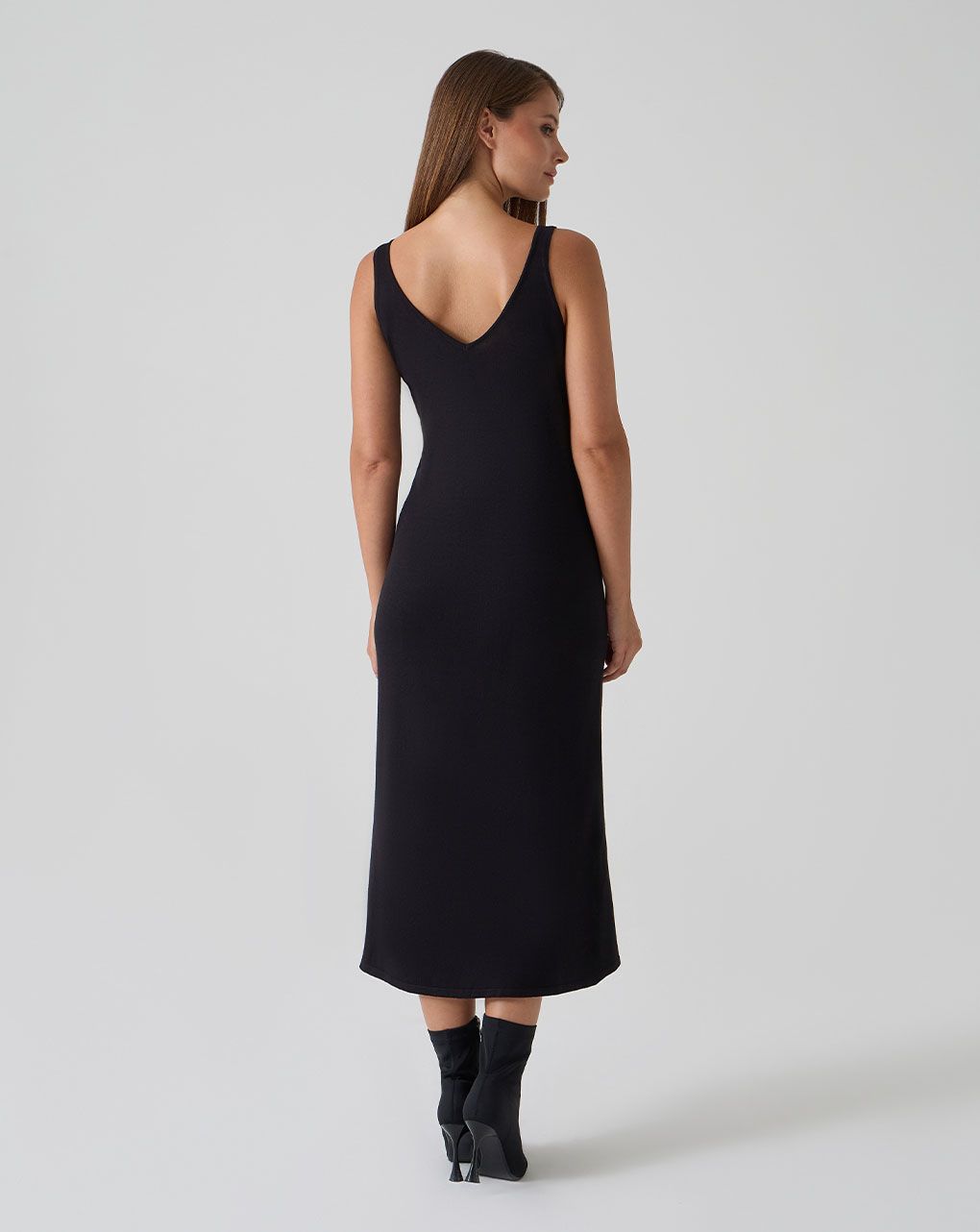 γυναικείο σετ φόρεμα και ζακέτα εγκυμοσύνης/θηλασμού μαύρο - Prénatal