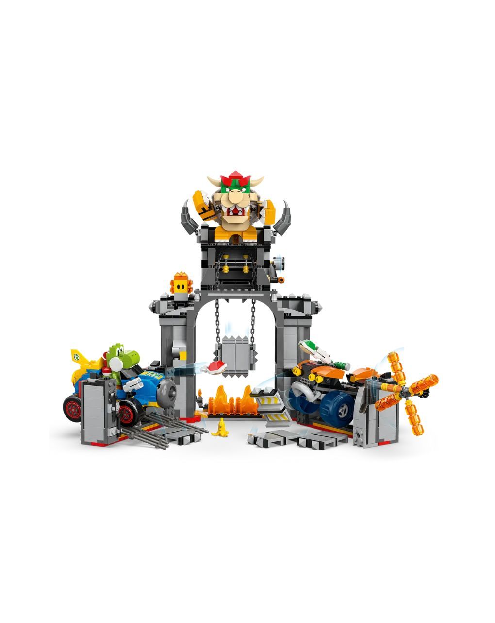 Lego super mario kart-bowser's castle 72039 - Lego