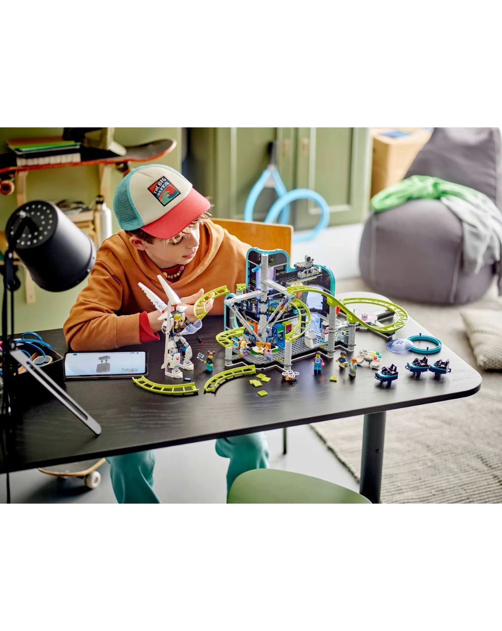 Lego city robot world roller-coaster park 60421 - LEGO