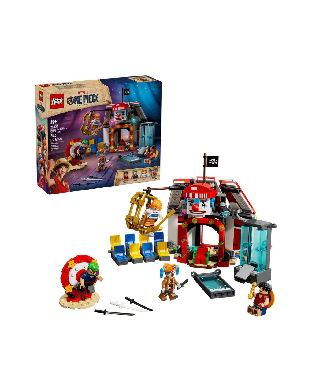 Lego one piece buggy the clown's circus tent 75637 - Lego