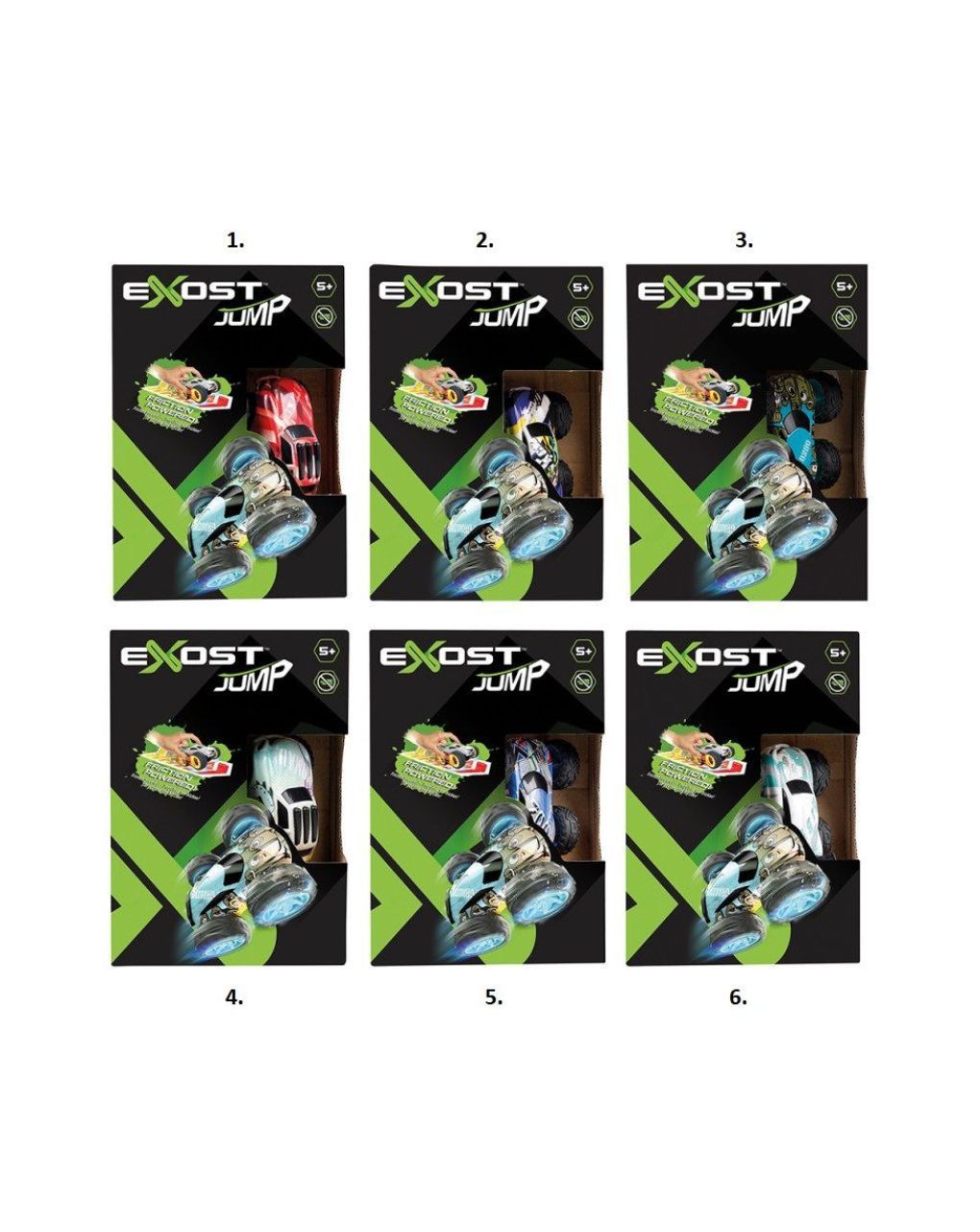 Exost jump αυτοκινητάκι χωρίς μπαταρίες 7530-20616 (διάφορα σχέδια)