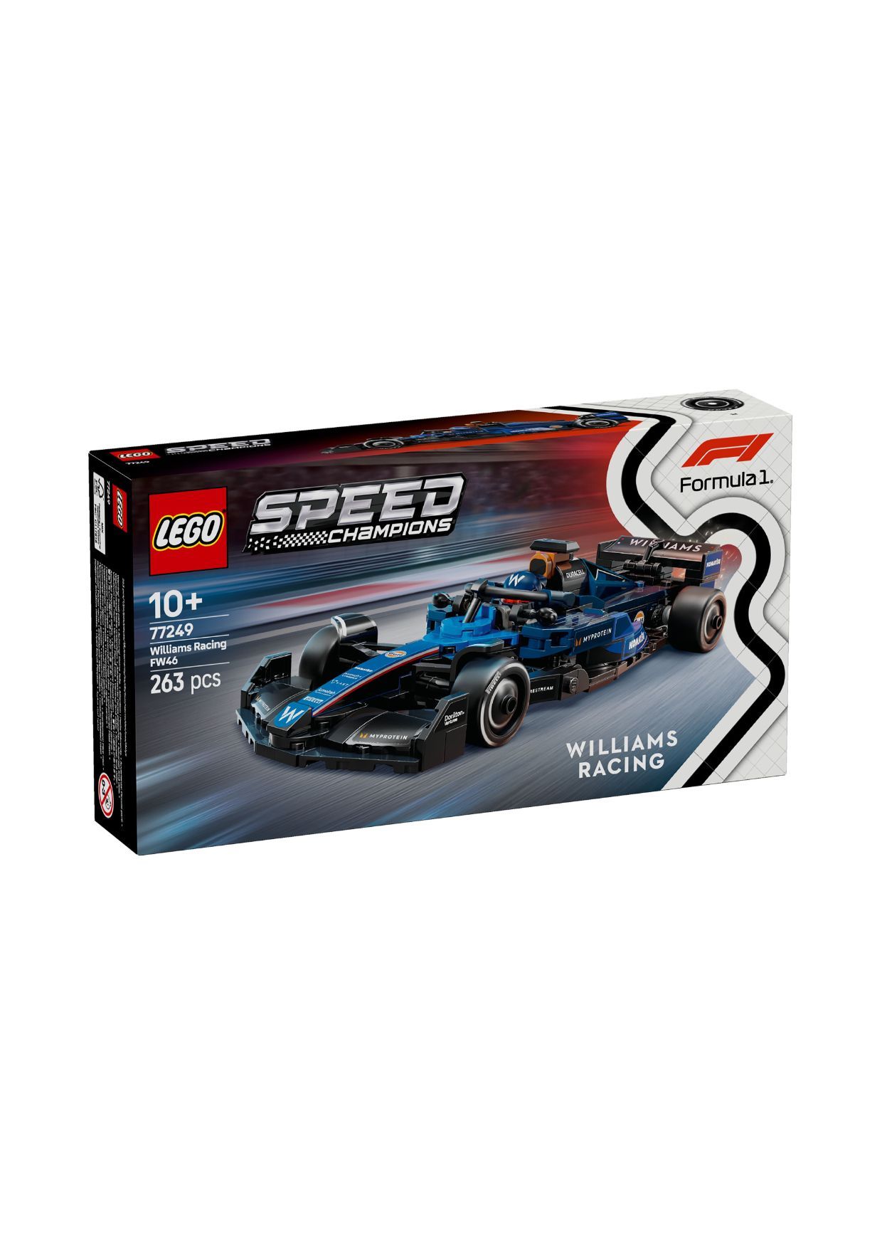 Lego speed champions williams racing fw46 f1 race car 77249