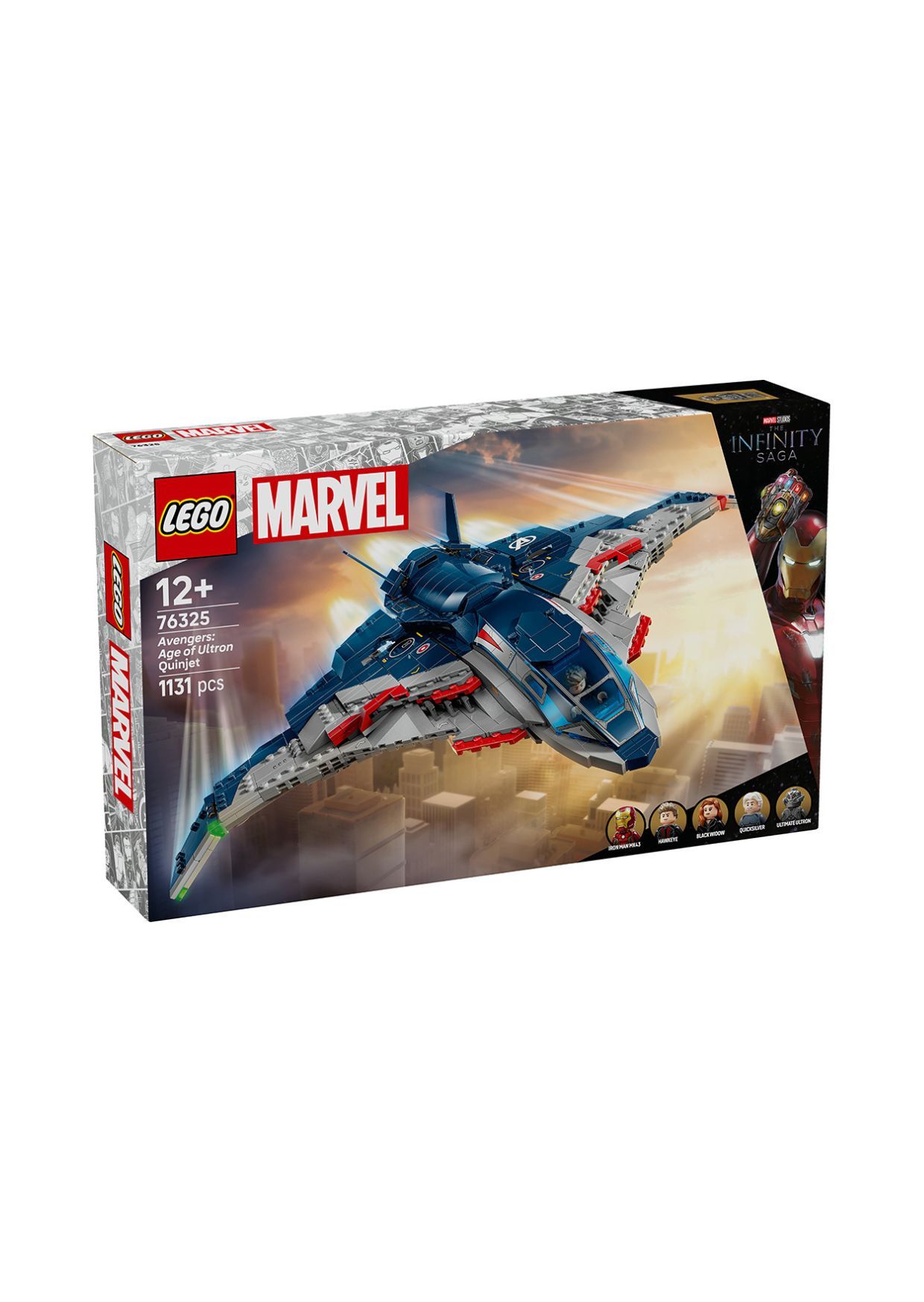 Lego marvel super heroes avengers age of ultron quinjet 76325