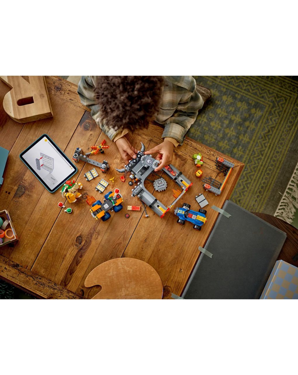 Lego super mario kart-bowser's castle 72039 - Lego