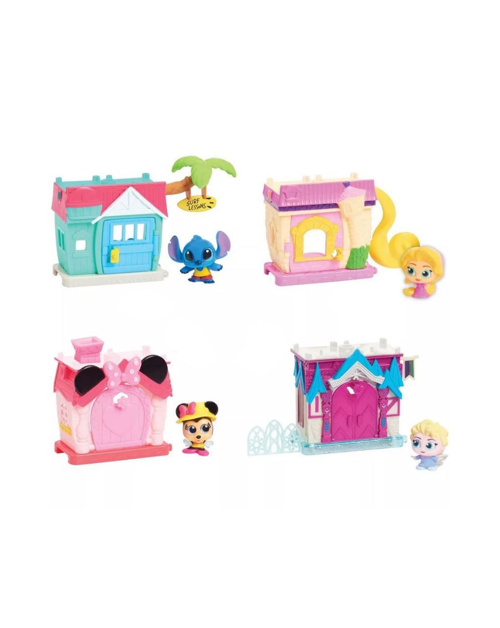 Disney doorables mini σπιτάκια drb02000 (4 σχέδια) - Giochi Preziosi