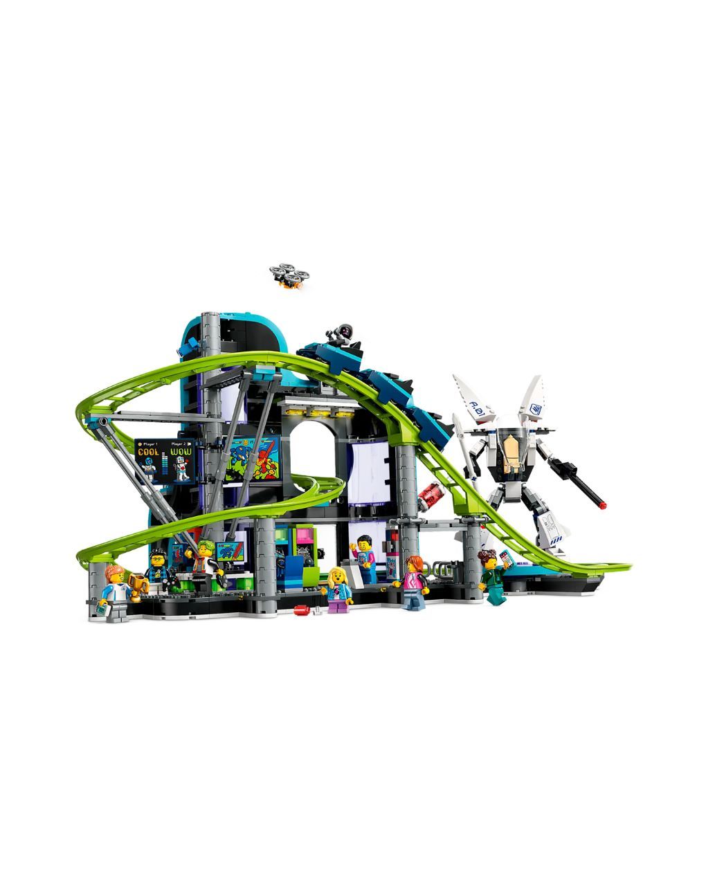 Lego city robot world roller-coaster park 60421 - LEGO