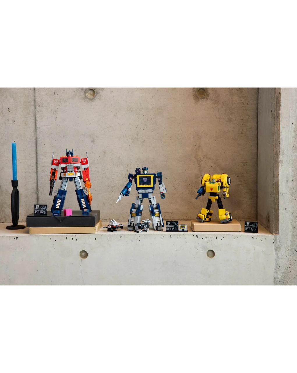 Lego icons transformers soundwave 10358 - Lego