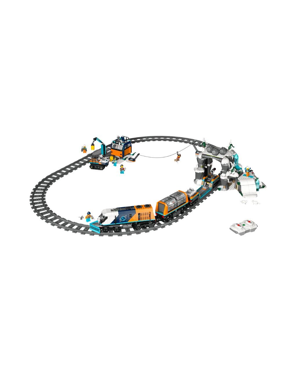 Lego city explorers' arctic polar express train 60470 - Lego