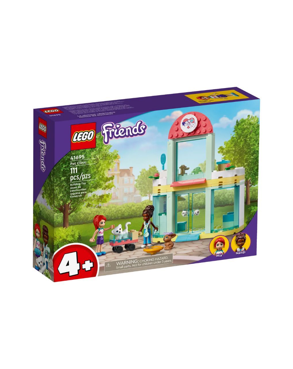 Lego friends pet clinic 41695 - Lego, Lego Friends